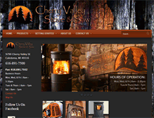 Tablet Screenshot of cherryvalleystove.com